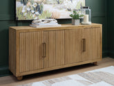 Orleans Furniture - Ashley Furniture - Niam Accent Cabinet - Accent Cabinet / Light Antique Beige - A4000684